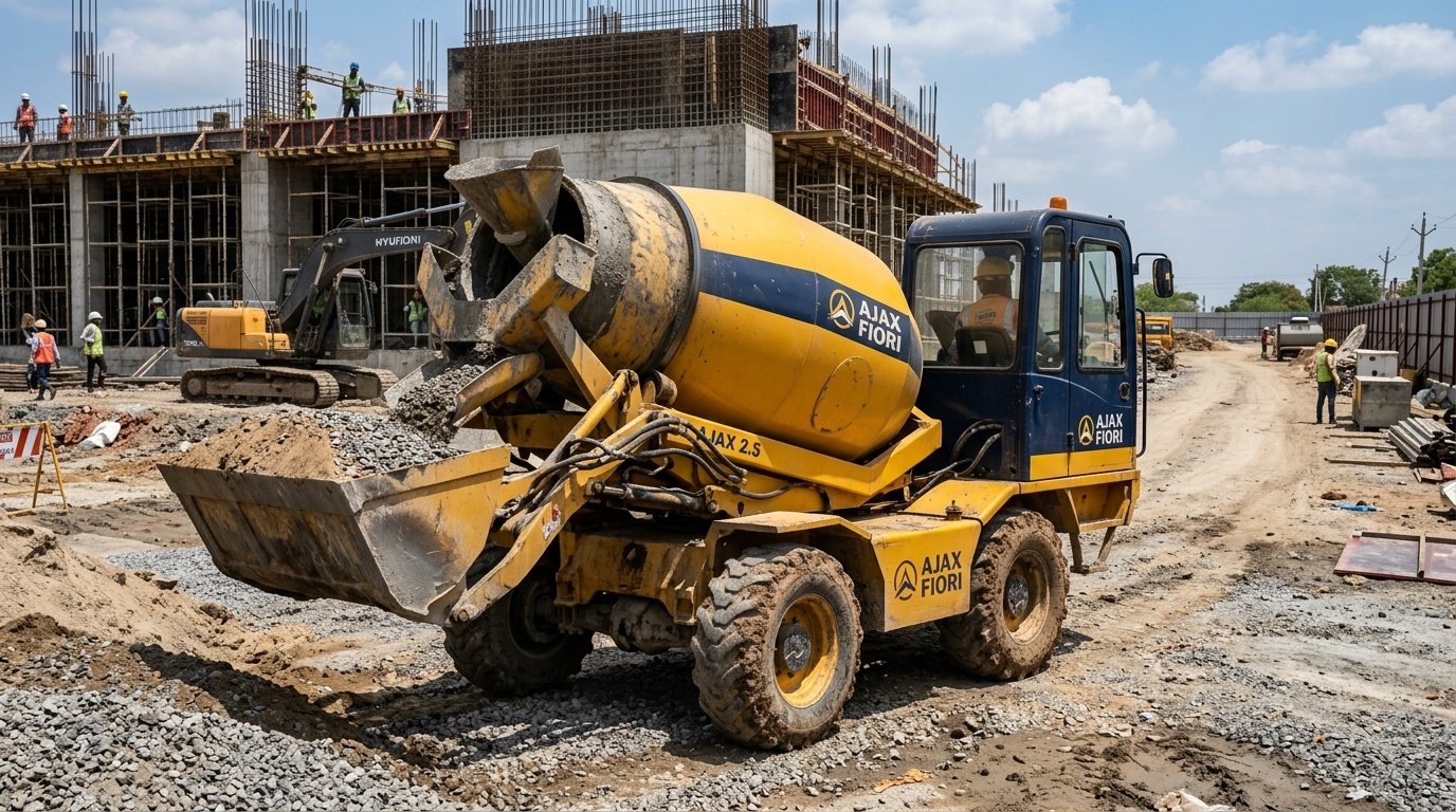 Ajax Fiori Self-Loading Concrete Mixer