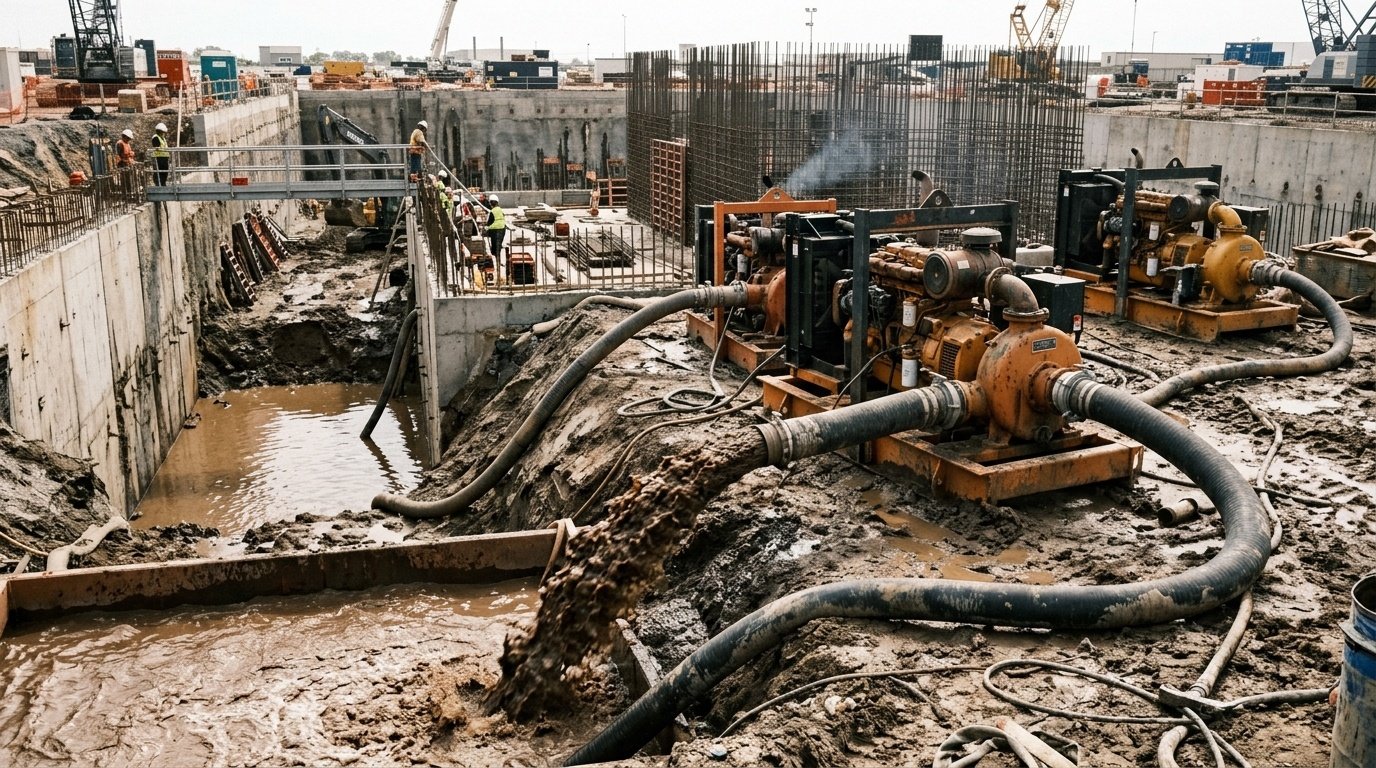 Dewatering Pump Set Fleet