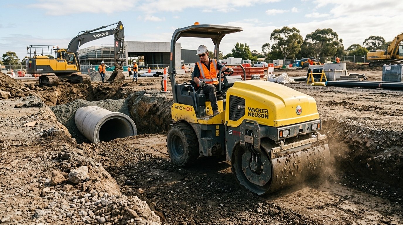 5 MT Earth Compactor (Baby Roller)