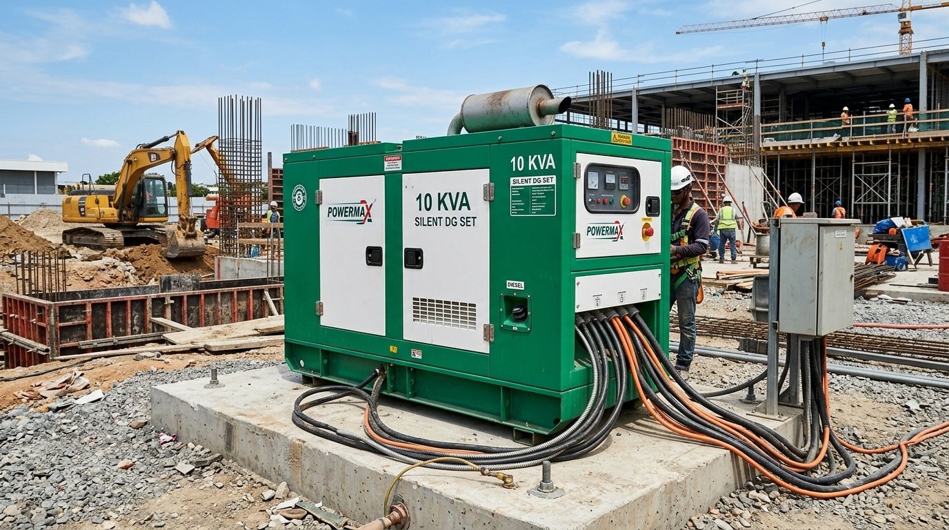 10 KVA Silent DG Set (Generator)