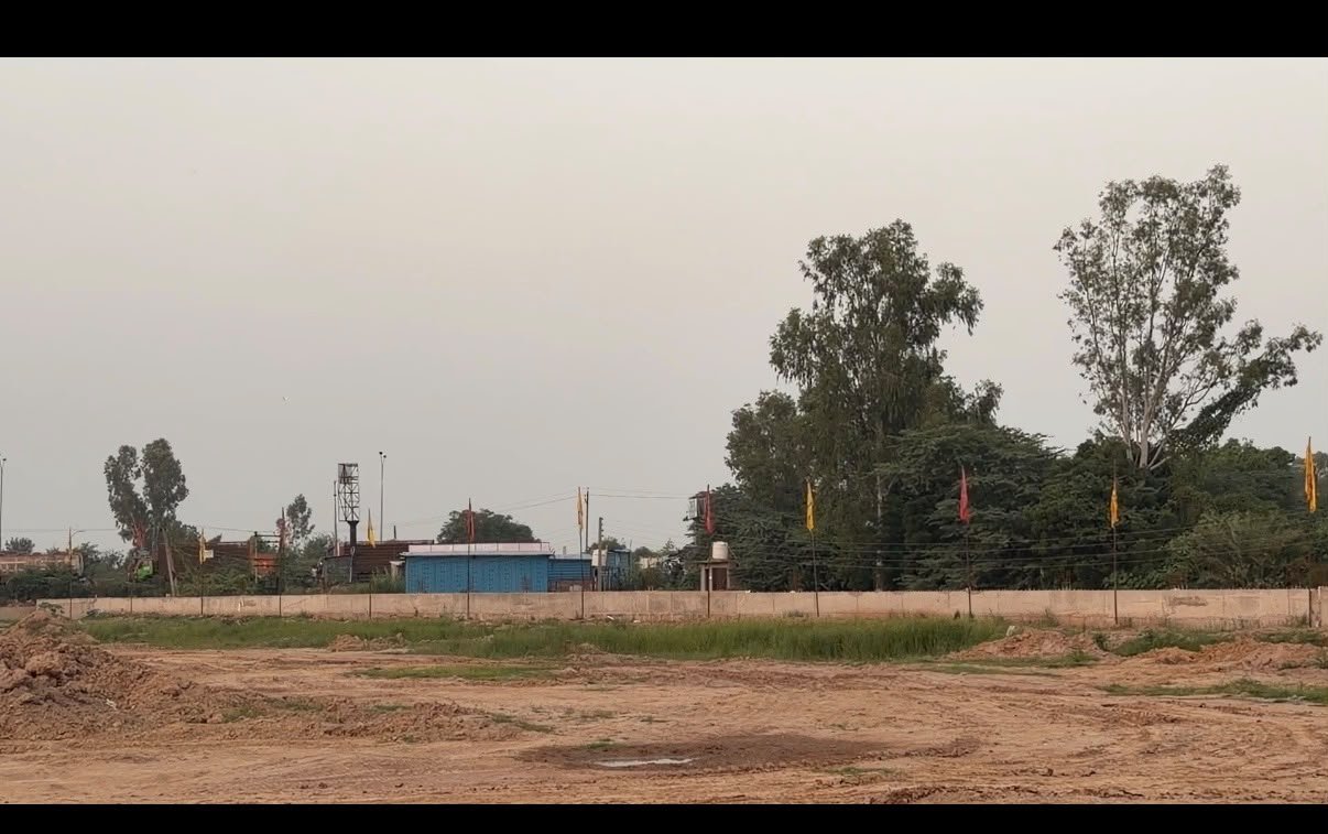 NH-44 4-Acre Industrial Perimeter RCC Boundary Wall
