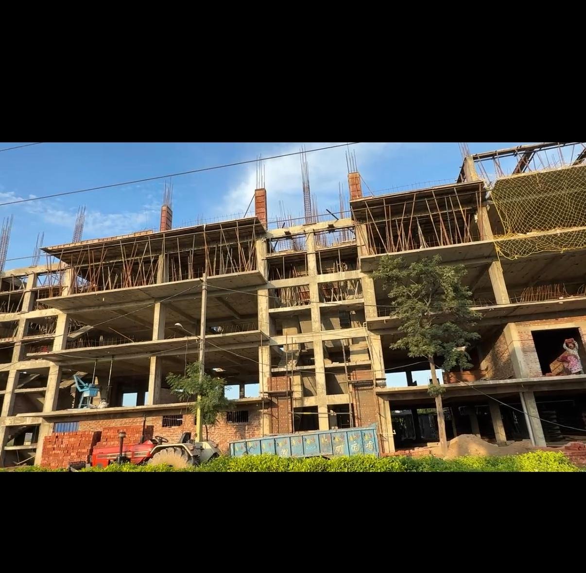 Multi-Storey RCC Framed Superstructure Construction & Structural Works